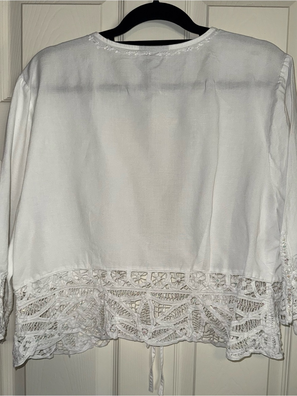 Lane Bryant Tie-Front Cropped Cardigan - Picture 2 of 11